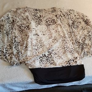 Leopard blouse